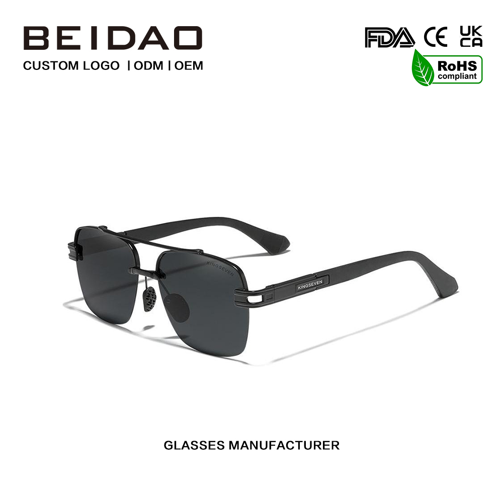 Kolorowe okulary polaryzacyjne w stylu retro