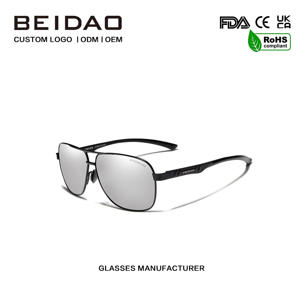 Nowe, ręcznie robione, markowe okulary przeciwsłoneczne z polaryzacją